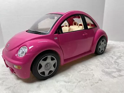2000 Mattel Barbie Doll Volkswagen VW  Pink Vintage Beetle Car Bug • $21