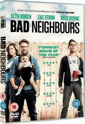 Bad Neighbours DVD Comedy (2014) Rose Byrne New Quality Guaranteed Amazing Value • £1.95