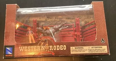 NewRay Toys Western Rodeo Champion Bull Riders - New & Sealed - Fast Ship! Rare • $32.99