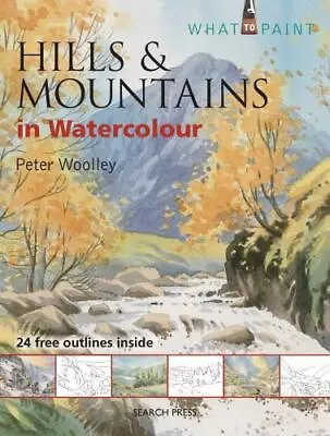$11 • Buy Hills & Mountains In Watercolour By Woolley, Peter
