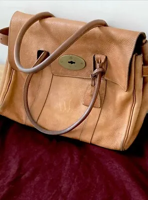 Mulberry Bayswater Bag Tan. Authentication Tag With Dust Bag As Shown • £210