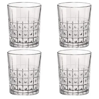 $34.95 • Buy NEW BORMIOLI ROCCO ESTE DOF TUMBLERS 390ml Glass Glasses Barware SET 4