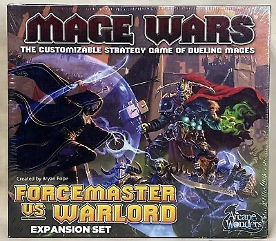 Mage Wars Forcemaster Vs. Warlord Expansion Set - New/Sealed 2012 Arcane Wonders • $19.99