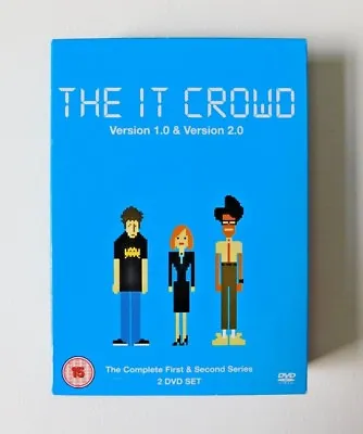 £4.99 • Buy THE IT CROWD - Series 1-2 - Complete (DVD, 2007, 2-Disc Set, Box Set)