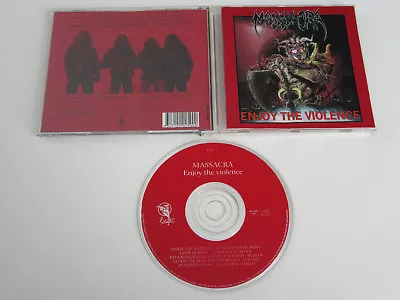 MASSACRA Enjoy The Violence CD 1991 MEGA RARE ORIGINAL 1st PRESSING - LUCIFER!!! • $99.99