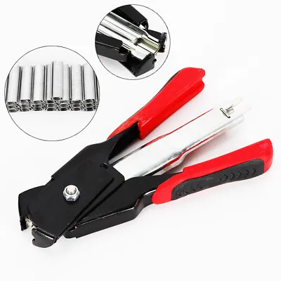 Hog Ring Pliers Gun Set Fence Installation Tools 2500 X C Clips Set Professional • $38