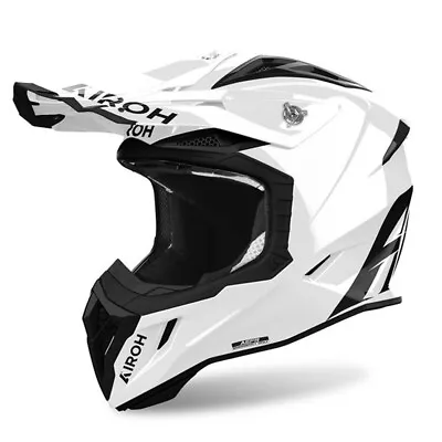 Airoh Aviator Ace 2 White Offroad Helmet - New! Fast Shipping! • $341.74