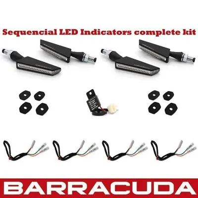 Kawasaki Z900 2017-2019 Barracuda Sequential LED Indicators SQ-LED Kit • £230