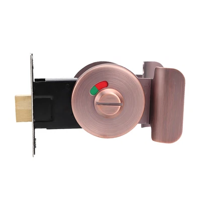 $19.81 • Buy Indicator Door Lock With Handle For Bathroom Public Toilet Vacant Engaged Office