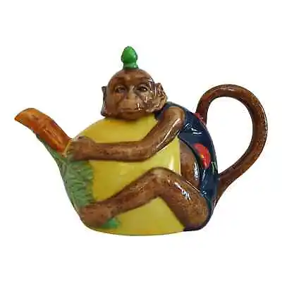 Mid 19th Century Minton Majolica Monkey Teapot Reproduction Limited Edition • £200.88