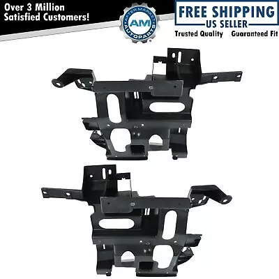 Headlight Mount Bracket Set Left & Right Pair Fits 2002-2007 Chevrolet Silverado • $72.11