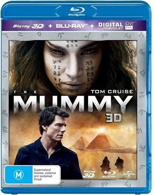 The Mummy 2017 3D Blu-ray Movie Region Free Without Case • $9.59