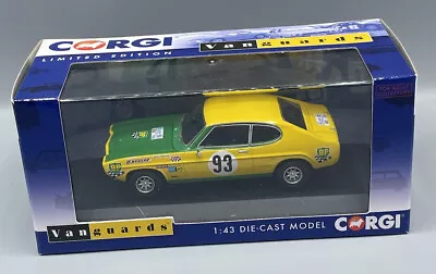 £11.01 • Buy CORGI VANGUARDS Ford Capri RS2600 Mk1 Tour France  1/43 Diecast VA13312