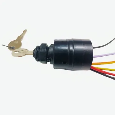 Outboard Ignition Key Switch 6-wire Suitable For Mercury 87-881077  87-17009A5 • $23.56