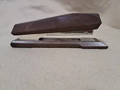Vintage Faber Castell FC-17 Brown Stapler - Good Working Condition - Swedish • $7.99