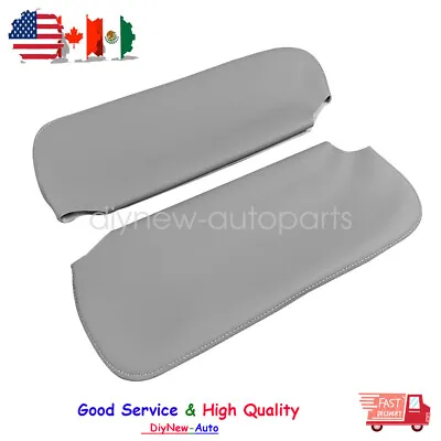 New Gray Sun Visor Replacement Cover Skin For Chevrolet Camaro Firebird 93-02 • $20.69