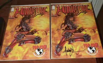 Witchblade Encore Edition 1 X2 NM/MT 9.8 Signed By Michael Turner 1996 • $49.99