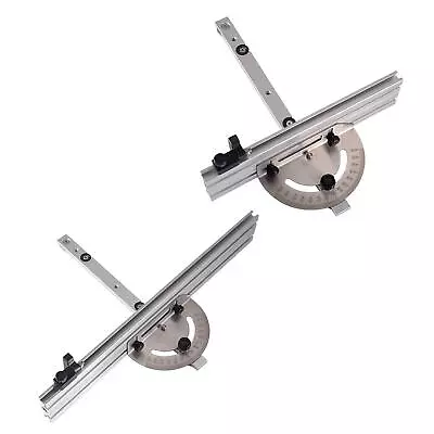 Table Saw Miter Gauge Assembly Professional Aluminum Alloy Miter Saw Protractor • $64.76