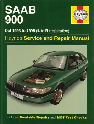 Saab 900 Shop Manual Service Repair Haynes Chilton Book Turbo Workshop Guide • $49.95