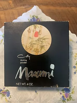 Masumi Dusting Powder/4.0 Oz. By Coty/Sealed Powder/Puff & Original Box • $30