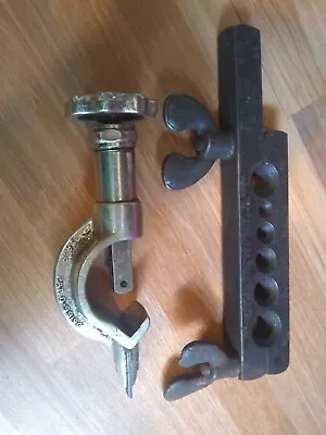 Vintage Imperial Brass Chicago Flaring Tool And 94-F Tube Cutter • $9.99