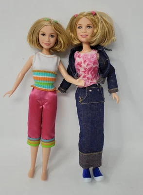 £21.35 • Buy Vintage Mary Kate And Ashley Olsen Twin Dolls Lot Mattel Twins Mary-Kate 90s Y2K