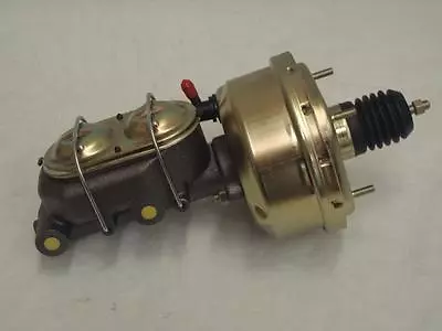 7  Zinc Street Rod Rat Rod Power Brake Booster W/ Bail Top Master Cylinder • $81.67