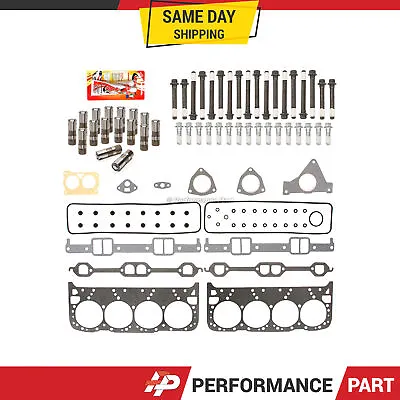 Head Gasket Set Bolts Lifters Fit 93-97 Chevrolet Pontiac Cadillac Buick 5.7 LT1 • $170.99