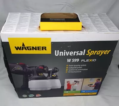 Boxed & Unused Wagner W599 Flexio Universal Spraygun & Extras • £119.99