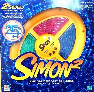 Milton Bradley Simon 2 Sided Electronic Game Of Fast Reflexes And Rapid Recall • $44