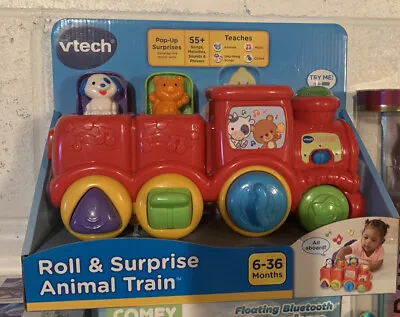 VTech Roll And Surprise Animal Train Learning Toy Train Toy • $15.99