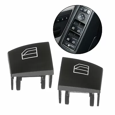 2X Driver Window Switch Repair Button Cap For Mercedes ML GL R W164 W251 X164 • $8.82