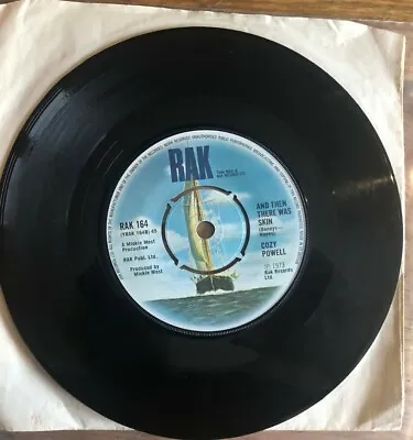 RAK 164 Cozy Powell - Dance With The Devil 45 RPM 7  Single 1973  VGC • £2.75