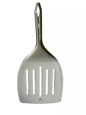 Vintage Foley Nylon Spatula Wide 5 Slotted Pancake Turner Made In USA 11  Ivory • $29.95