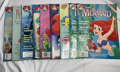 9x Vintage Disney Magazine The Little Mermaid Very Good Condition • $19.99