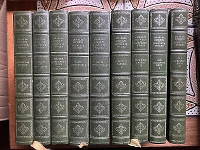 £25 • Buy Classic /Shelf Fillers. Heron Books, 9xCharles Dickens Centennial Edition Novels
