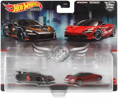 HOT WHEELS CAR CULTURE McLAREN SENNA & McLAREN 720S TWIN PACK - HARD TO FIND • $39.95