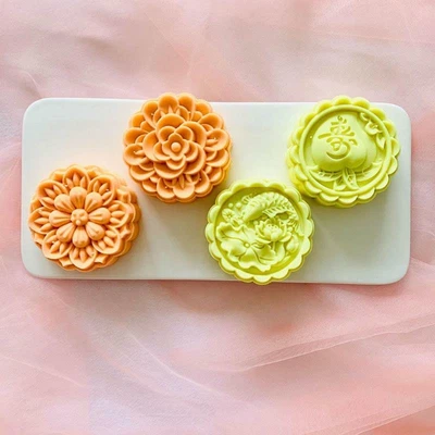 £10.63 • Buy Carp Fish Shape Moon Cake Mould Exquisite Blossom Bath Bombs Pastry Tool Kitchen