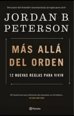 MAS ALLA DEL ORDEN By JORDAN B. PETERSON Spanish Book • $81.20