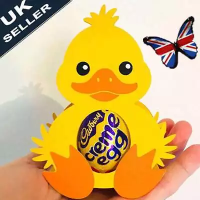 Duck Easter Egg Box Metal Cutting Die Stencil Scrapbooking Paper Craft Making RW • £6.50