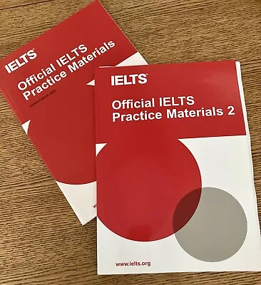 Official IELTS Practice Materials X 2 With DVD By Cambridge ESOL • £7.50