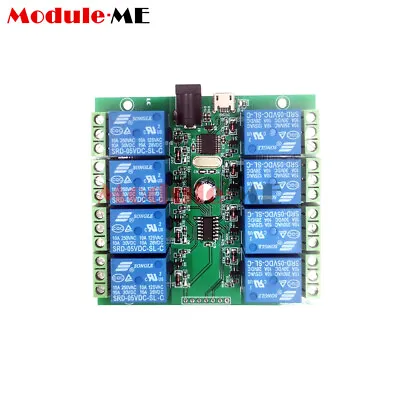 £12.42 • Buy 8 Channel 5V CH340 USB Computer PC Smart Control Switch Relay Board Module