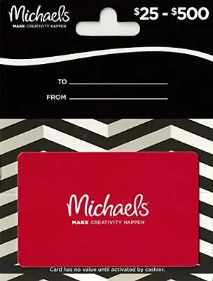 Michaels Gift Card 150 100 50 Art Craft Framing Floral Diy Home Birthday Holiday • $59.99