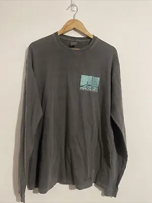 Vintage Crazy Shirts Size L Women’s Dark Grey Shirt Long Sleeve Casual • $21.95