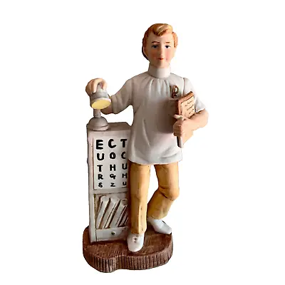 Eye Doctor Figurine Handpainted Collectible Vintage Lefton Japan Optometrist • $14.91