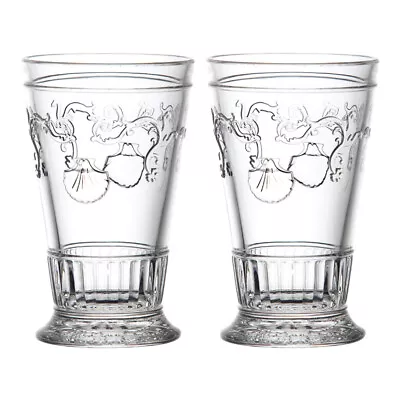 La Rochere Versailles Long Drink Glass Set Of 2 300ml Drinks Highball Tumbler • £21.35