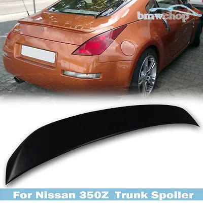 UnPaint Fit For Nissan 350Z Z33 Fairlady Z 2D OE-Style Rear Trunk Boot Spoiler • $173.80