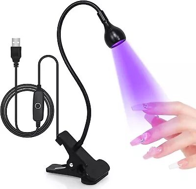 UV Light For Nails - UV Lamp For Gel Nails 3W UV Nail Lamp Mini Led Nail Polish • $12.89