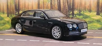 1/18 Kyosho Bentley Flying Spur W12 Onyx Black Diecast **READ** • $229