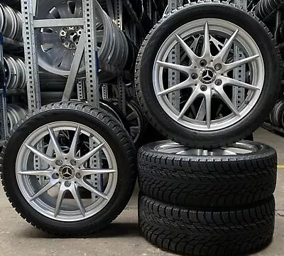 4 Orig Mercedes-Benz Winter Wheels 205/50 R17 M+S A W176 B W246 Cla C117 • $744.85